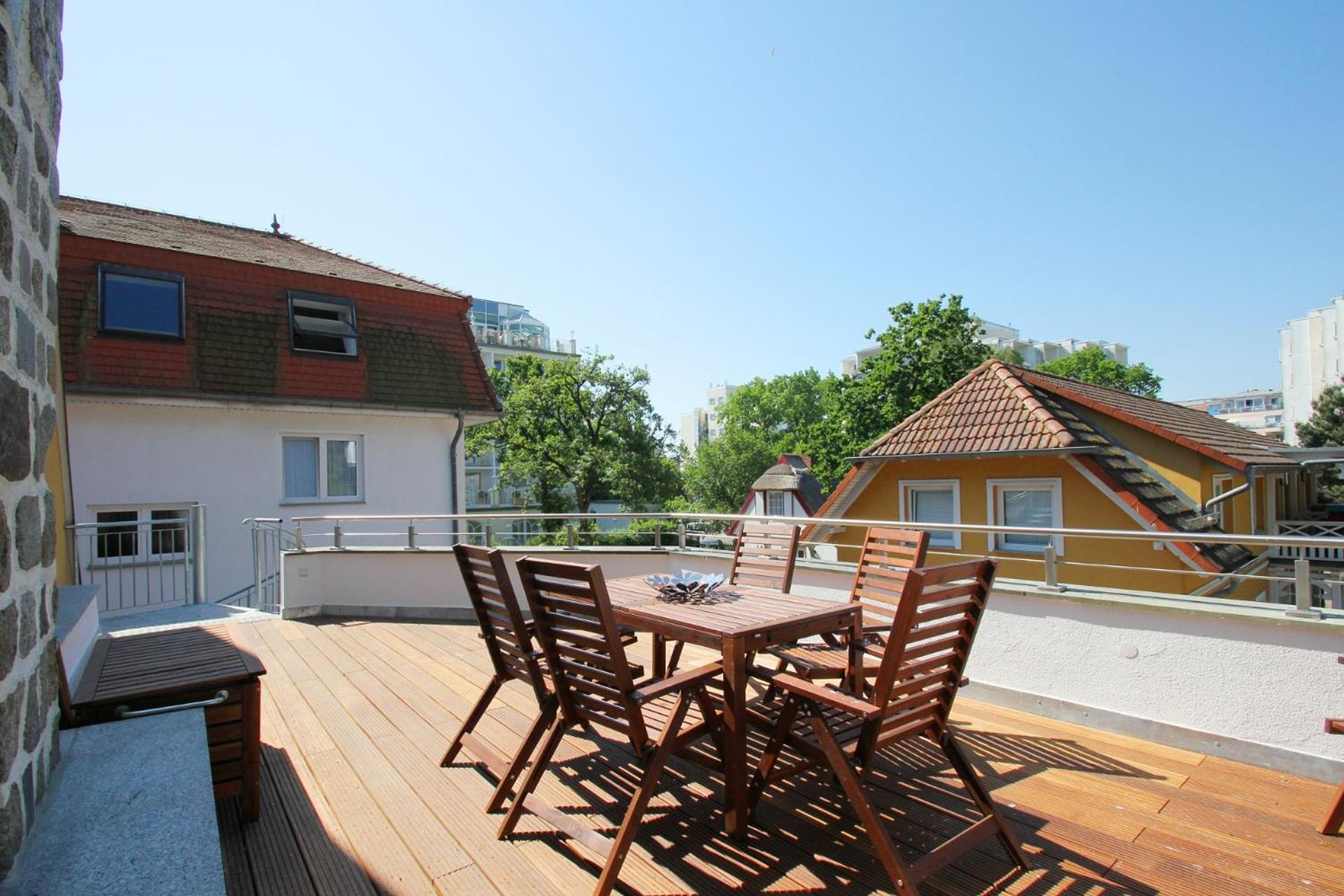 Ferienwohnung Meeresrauschen In Der Residenz Clara Sophia Ostseebad Ostseebad Binz Exterior foto